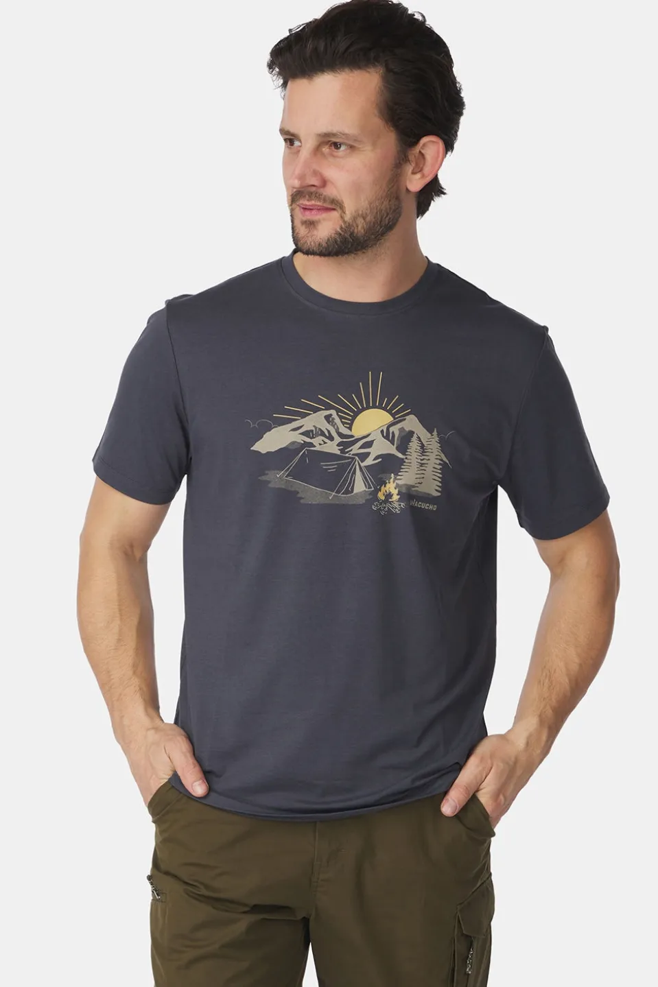 T-Shirt Sunset Camp Ss M