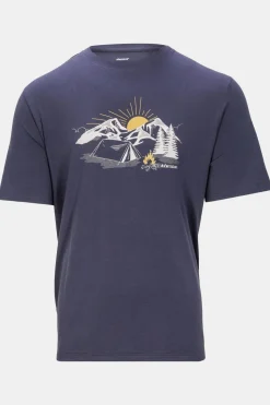T-Shirt Sunset Camp T-Shirt Ss M