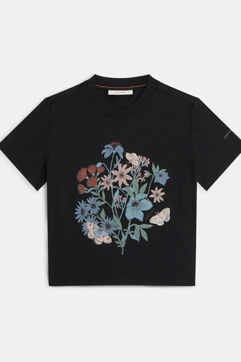 T-Shirt W Mer 150 Tech Lite Ss Crop Tee Nz Flora
