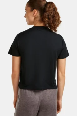 T-Shirt W Mer 150 Tech Lite Ss Crop Tee Nz Flora