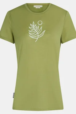 T-Shirt W Mer 150 Tech Lite Ss Tee Fresh Fern