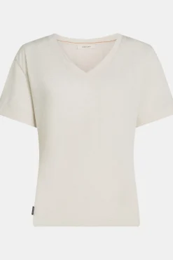 T-Shirt W Mer 150 Tech Lite Ss Relax V Neck Tee
