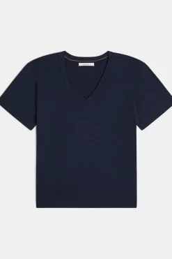 T-Shirt W Mer 150 Tech Lite Ss Relax V Neck Tee