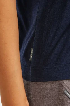T-Shirt W Mer 150 Tech Lite Ss Relax V Neck Tee