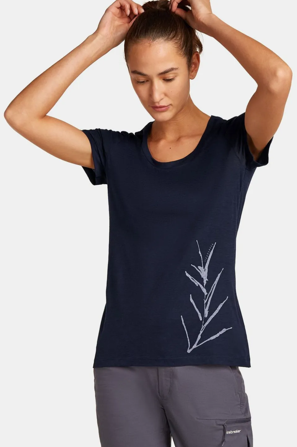 T-Shirt W Mer 150 Tech Lite Ss Scoop Tee Panax