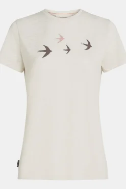 T-Shirt W Mer 150 Tech Lite Ss Tee Bird Transit