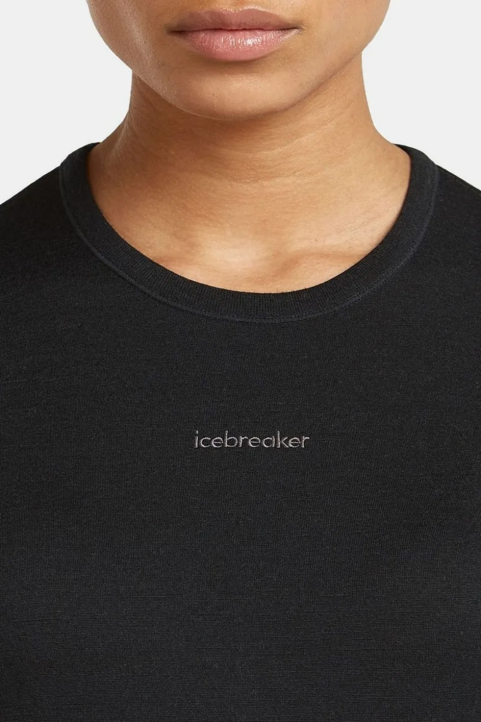 T-Shirt Women Merino 200 Tech Lite Ss Crop Slim Tee