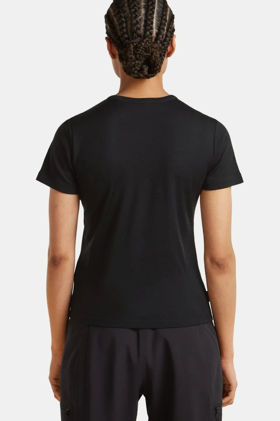 T-Shirt Women Merino 200 Tech Lite Ss Crop Slim Tee