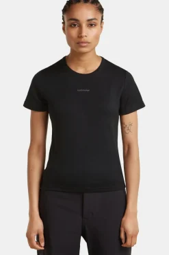 T-Shirt Women Merino 200 Tech Lite Ss Crop Slim Tee