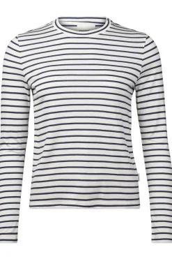 T-Shirt Womens Long Sleeve Striped