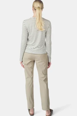 T-Shirt Womens Long Sleeve Striped