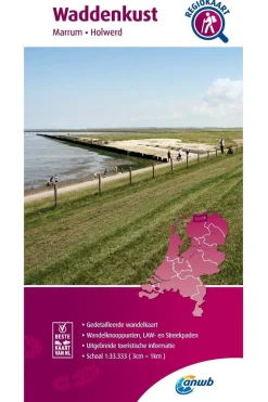 Waddenkust wandelregiokaart